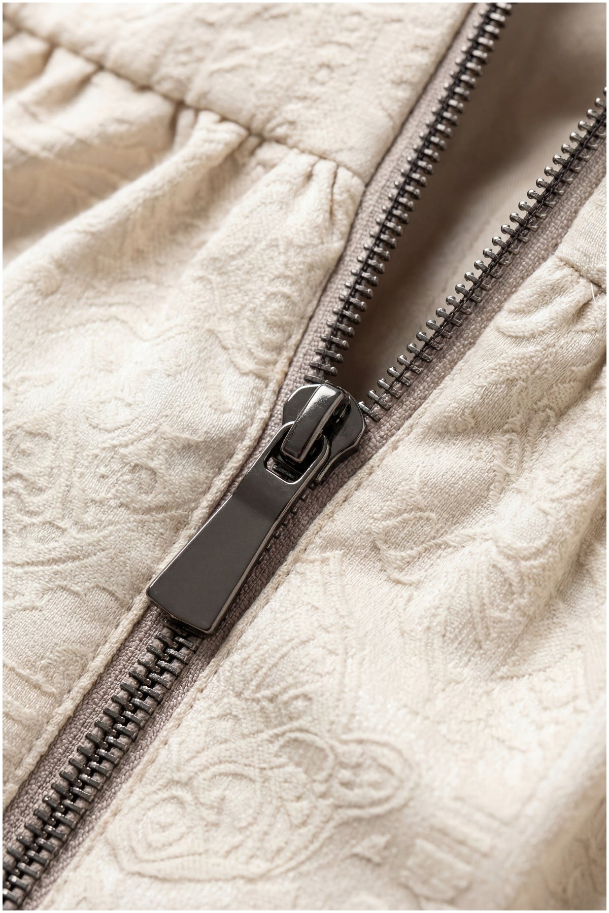 Iris Short Tailored Coat – Beige