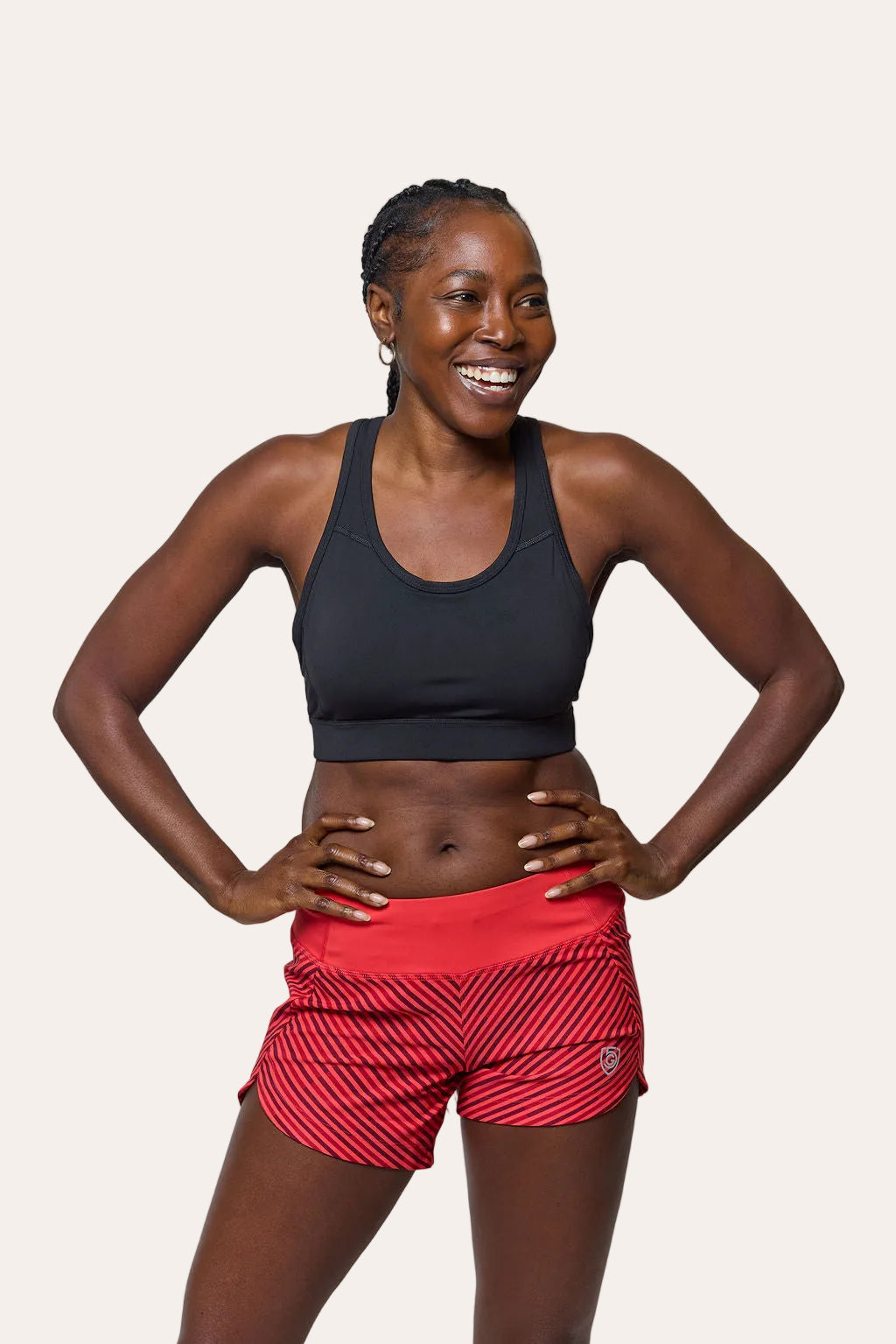 99'er Padded Cross-Back Sports Bra