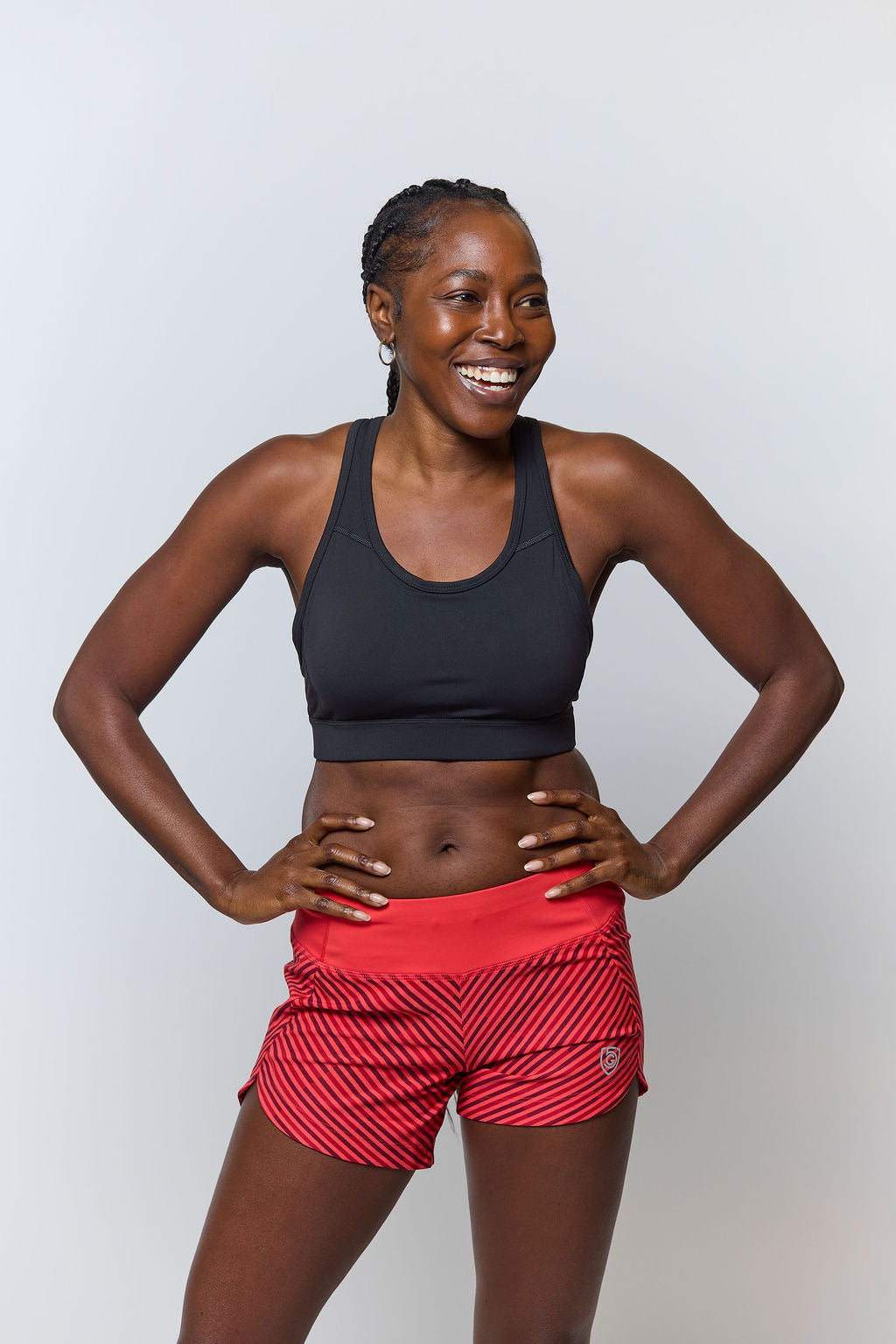 99'er Padded Cross-Back Sports Bra
