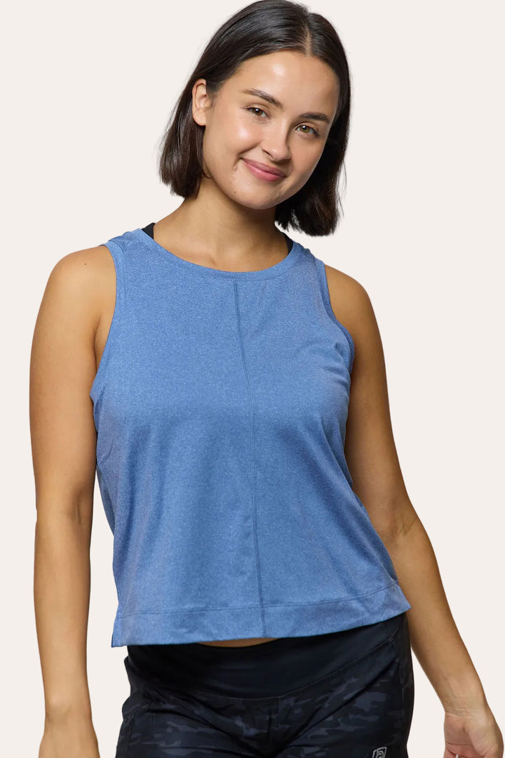 Boxy Mesh Crop Tank