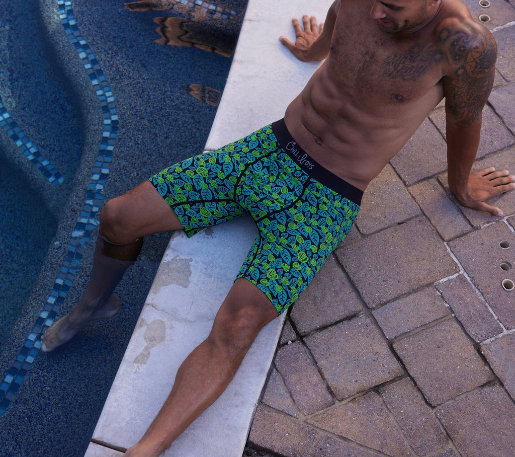 Performance Boxer Briefs – Tropical Forest