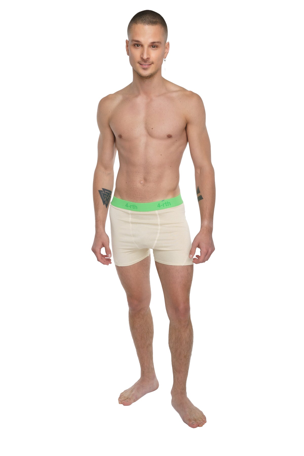 Performance Yoga Legging Shorts – Sand Beige