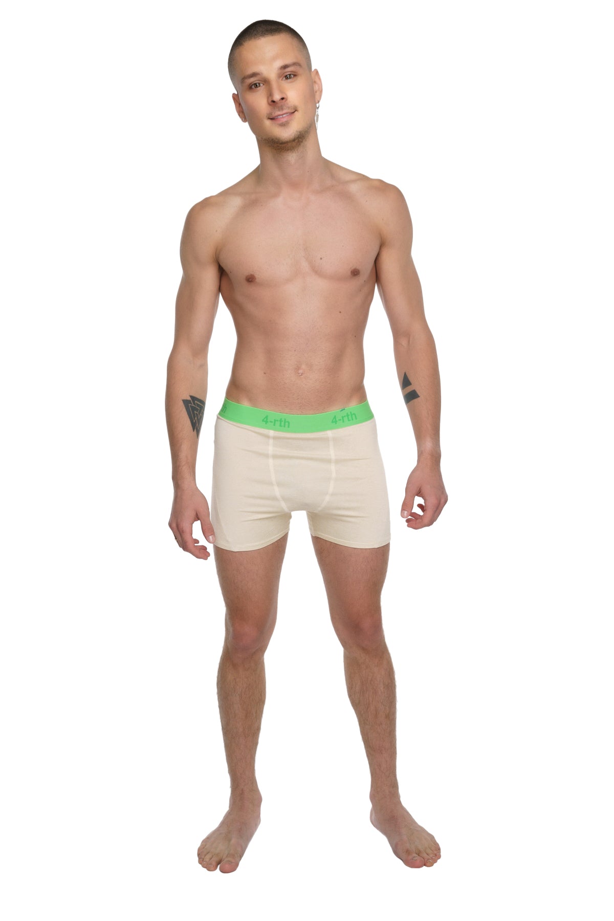 Performance Yoga Legging Shorts – Sand Beige