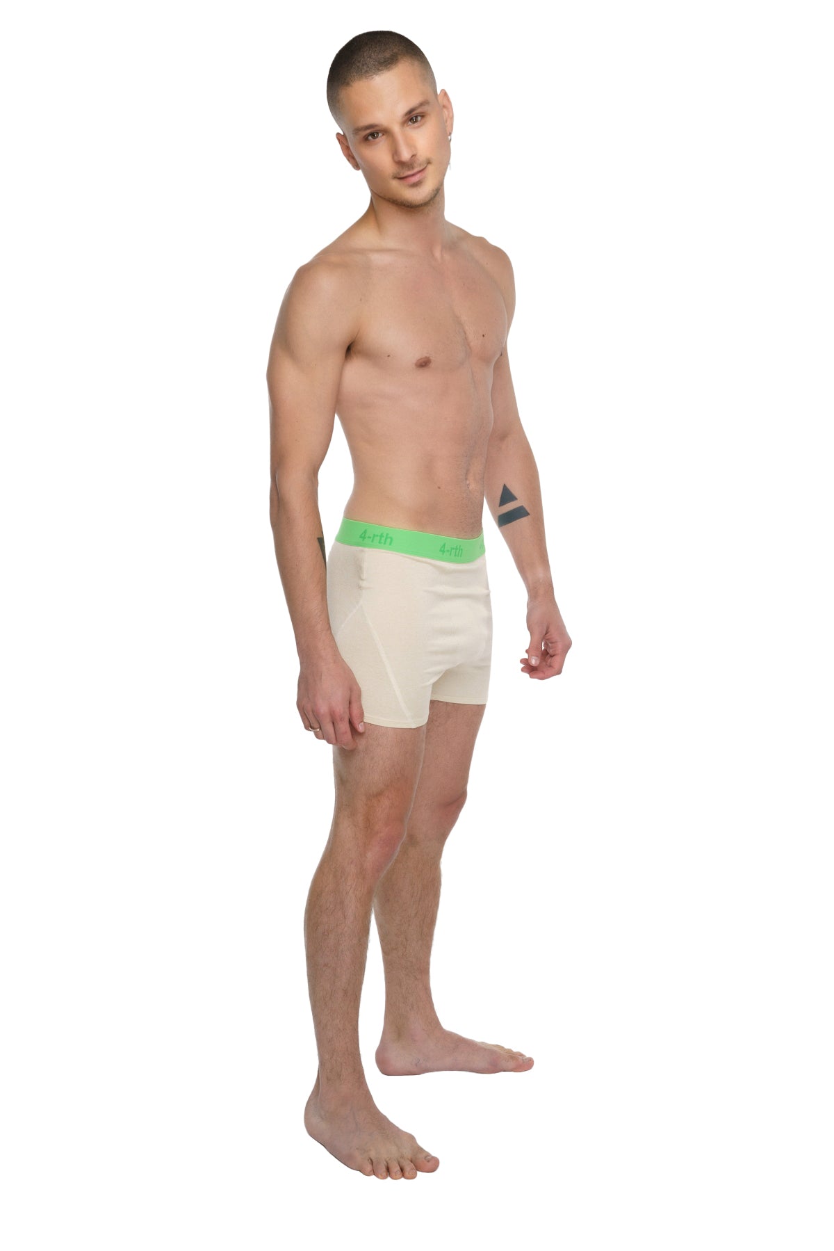 Performance Yoga Legging Shorts – Sand Beige