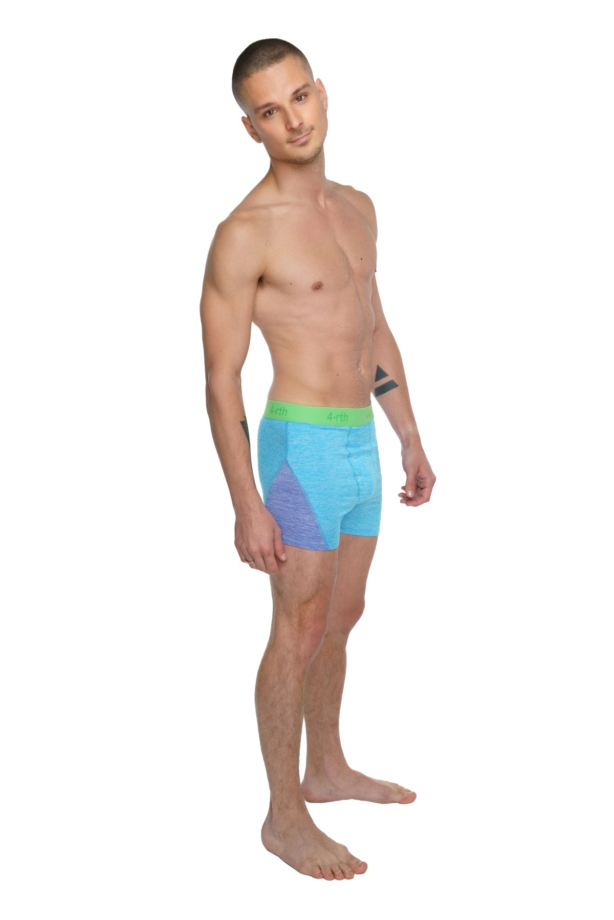 Performance Yoga Legging Shorts – Coral Heather