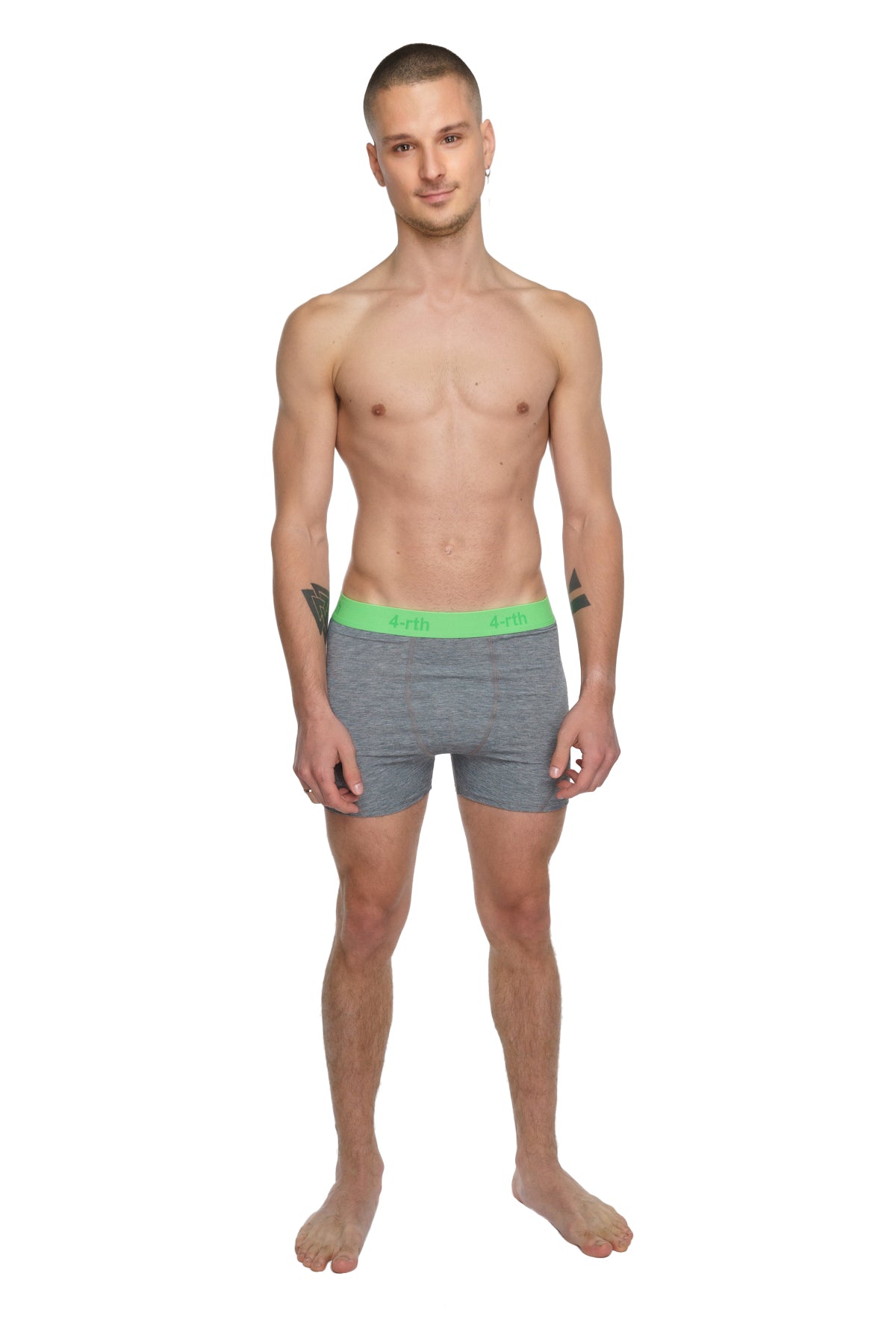 Performance Yoga Legging Shorts – Steel Heather