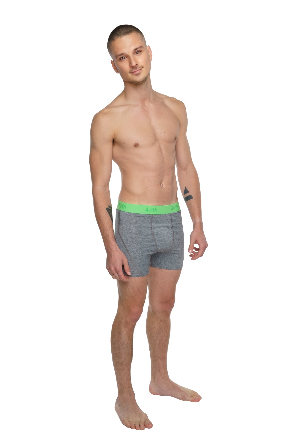 Performance Yoga Legging Shorts – Steel Heather