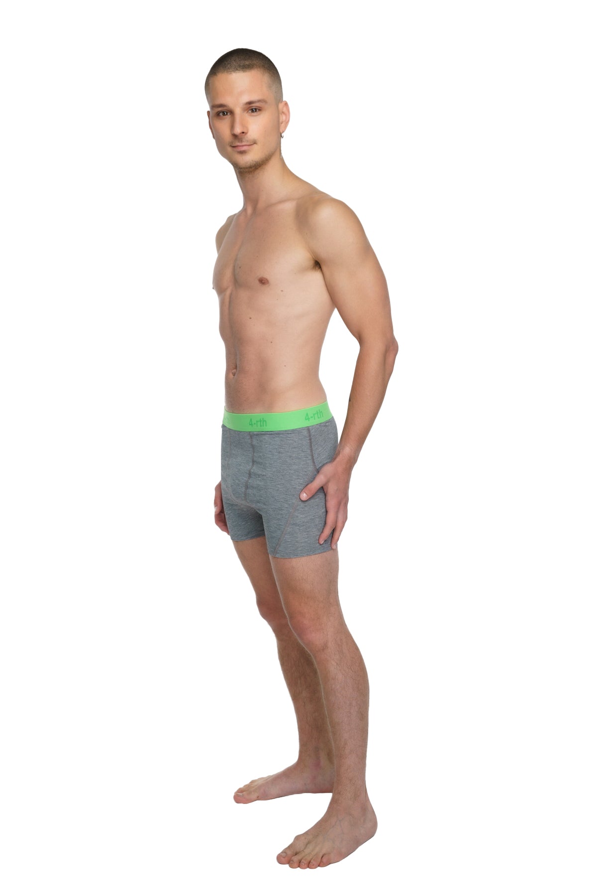 Performance Yoga Legging Shorts – Steel Heather