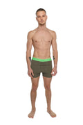 Performance Yoga Legging Shorts – Olive Green