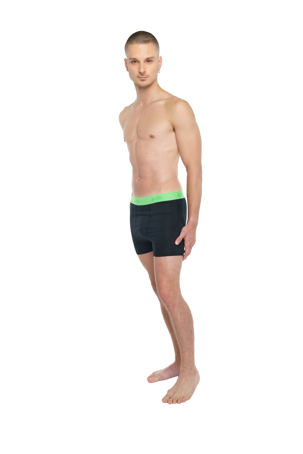Performance Yoga Legging Shorts – Carbon Black