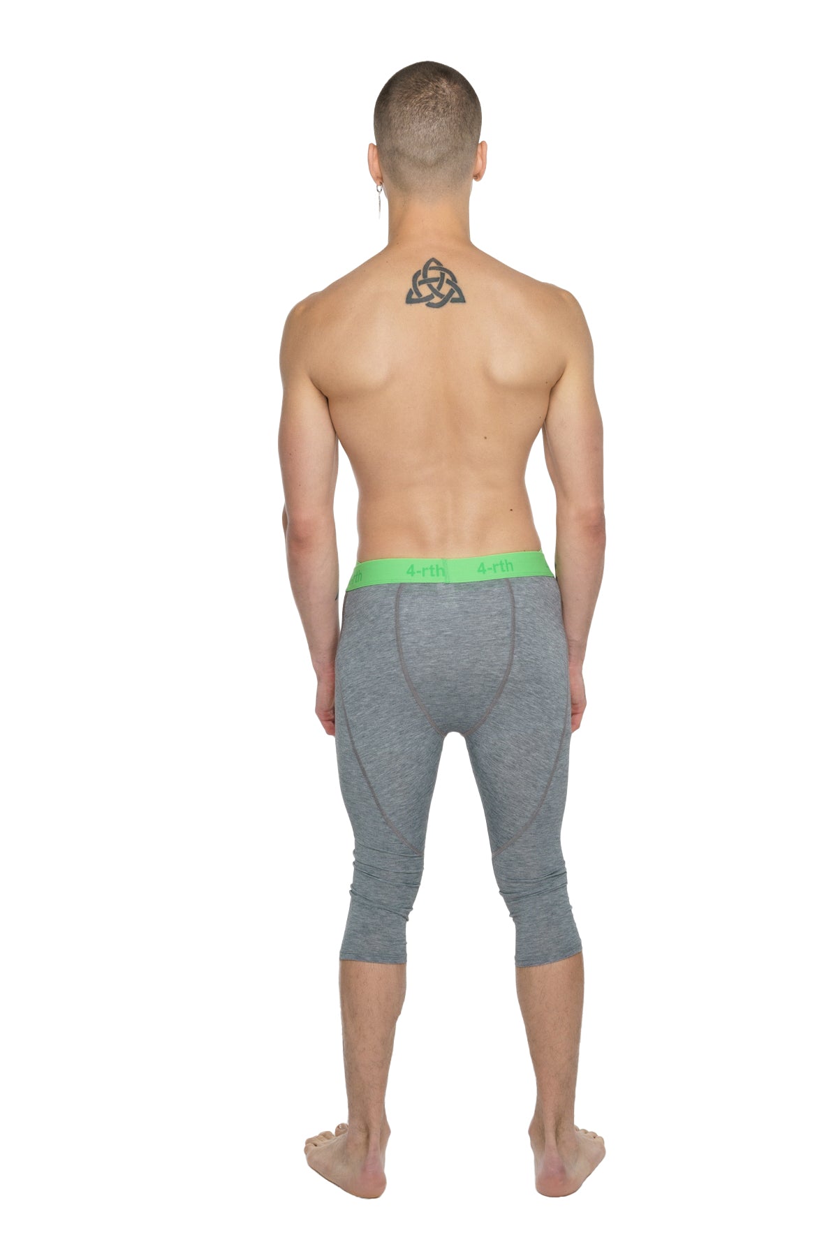 3/4 Performance Yoga Leggings – Steel Heather