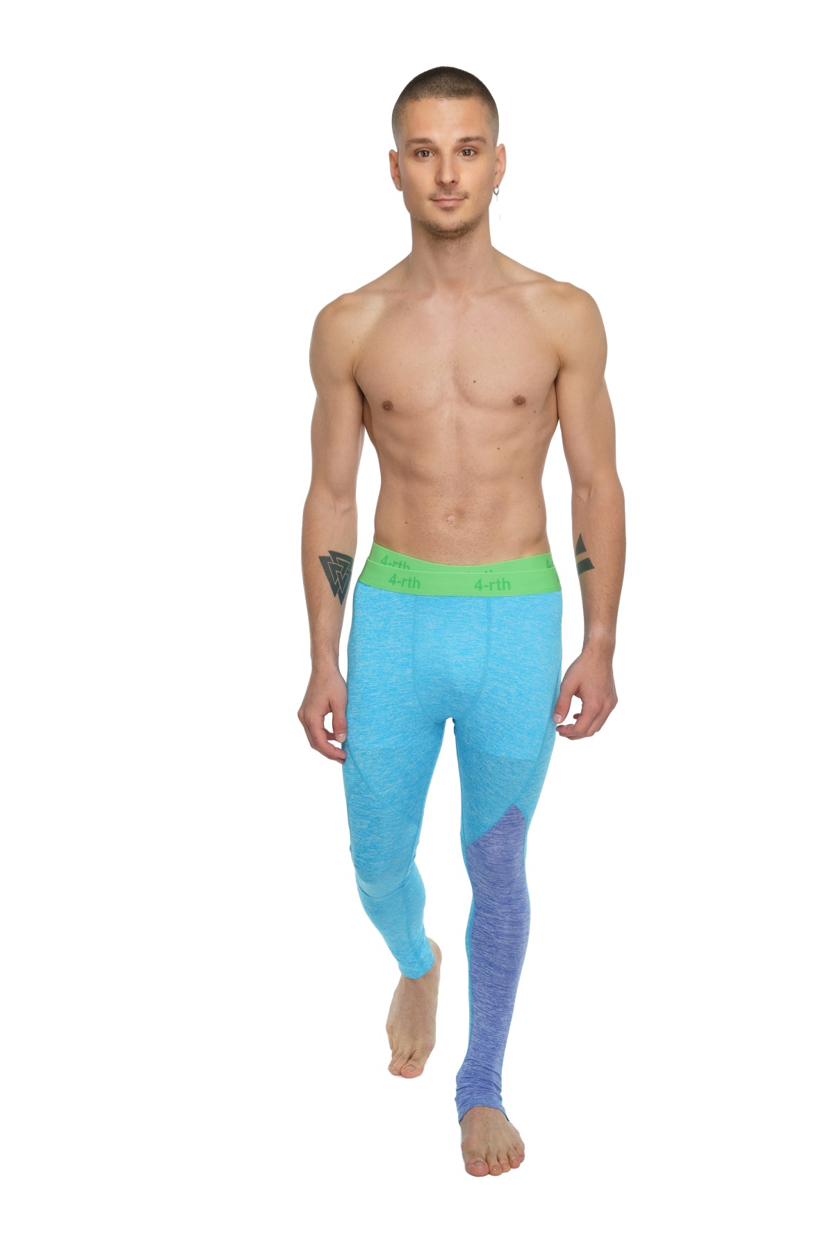 Performance Yoga Leggings – Coral Heather