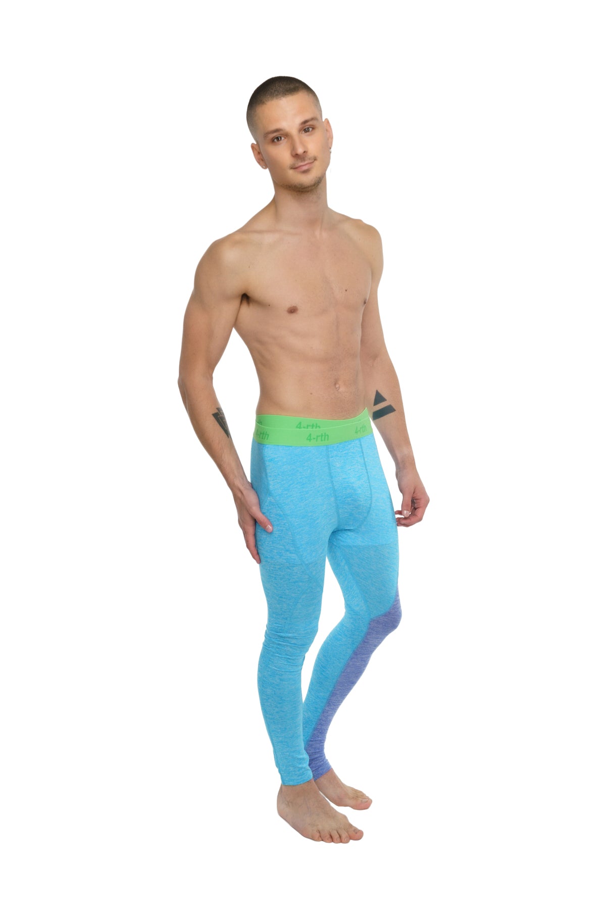 Performance Yoga Leggings – Coral Heather