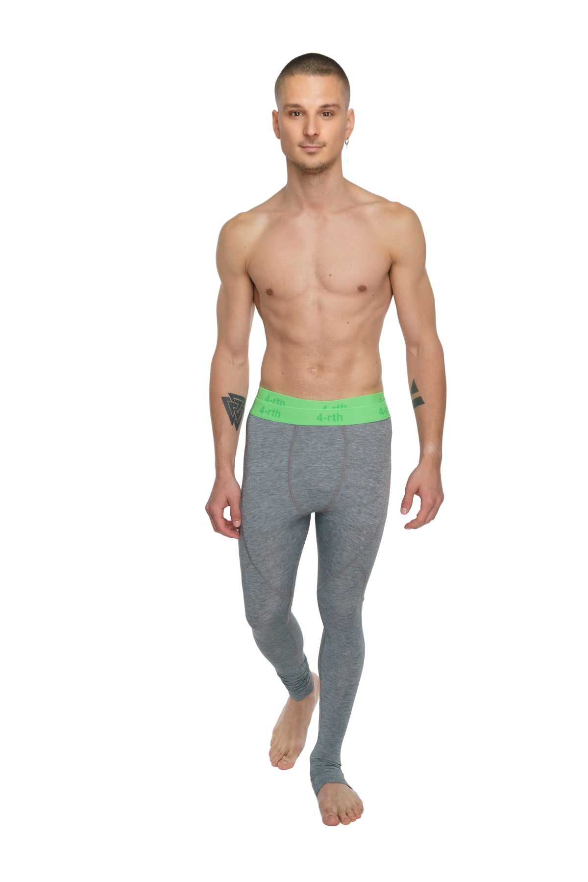 Performance Yoga Leggings – Steel Heather