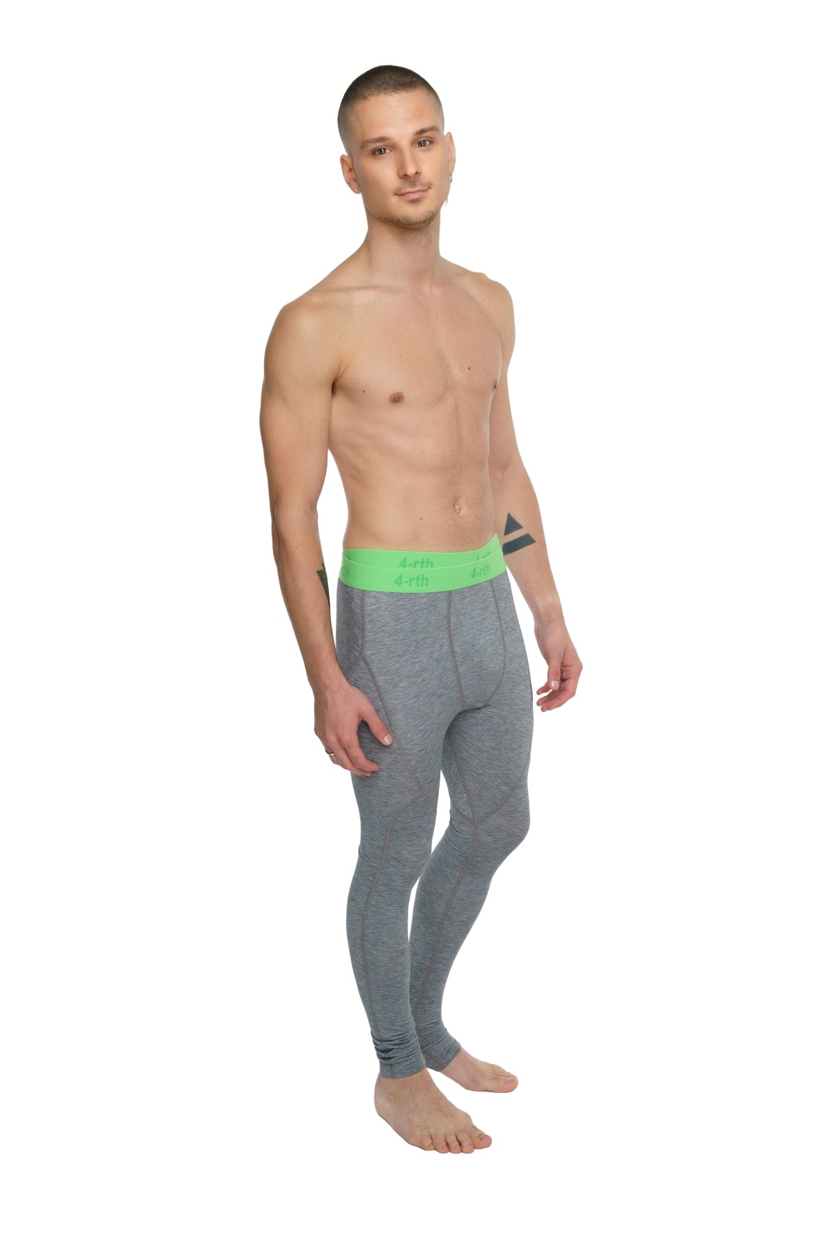 Performance Yoga Leggings – Steel Heather