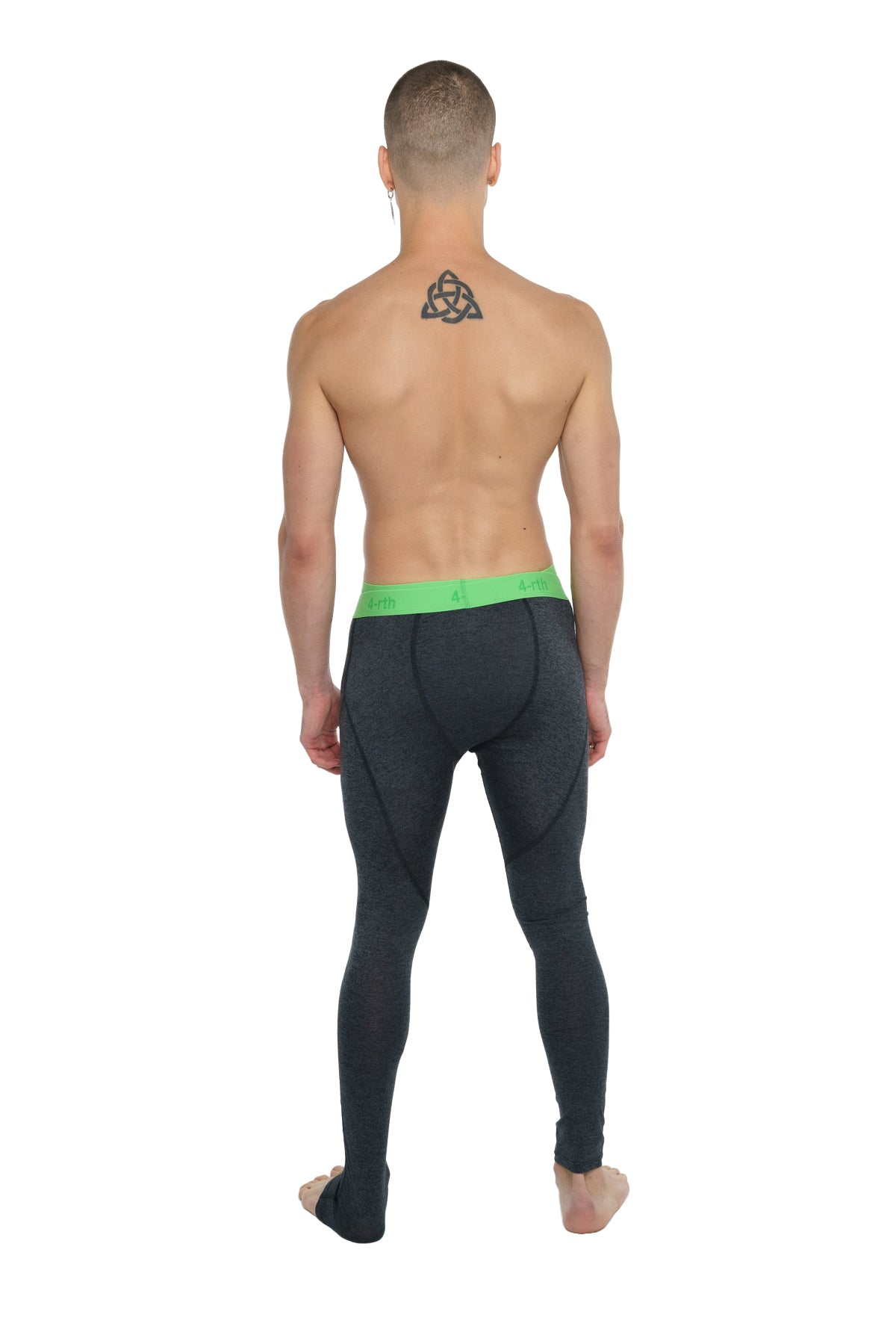 Full-Length Performance Yoga Leggings – Charcoal Heather