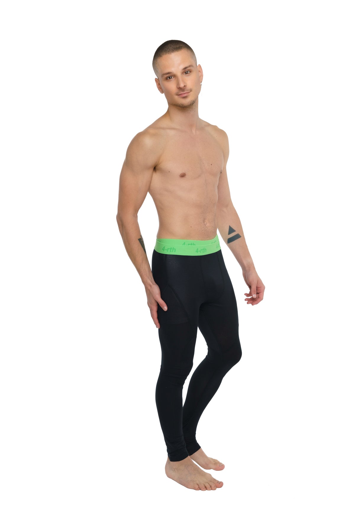 Performance Yoga Leggings – Carbon Black