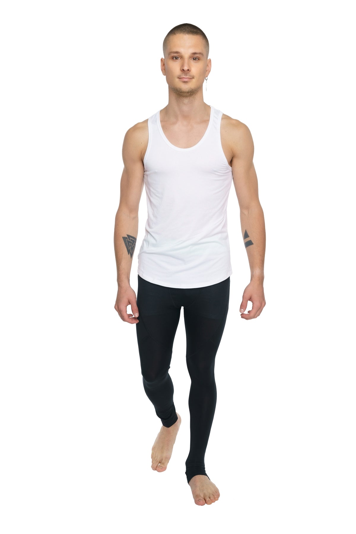 Performance Yoga Leggings – Carbon Black