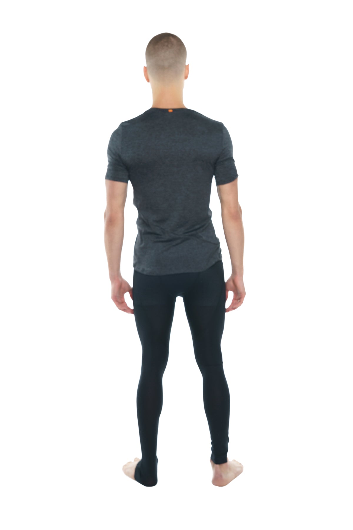 Perfect Pocket Crew-Neck Tee – Charcoal Heather