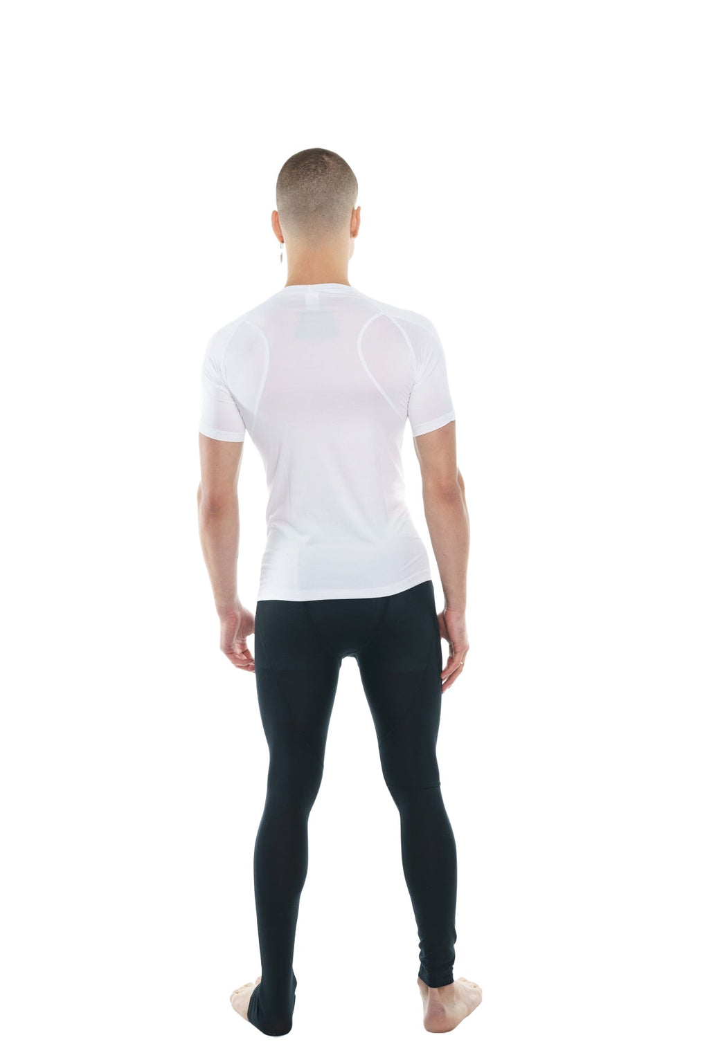 Designer Raglan Crew-Neck Tee – Arctic White