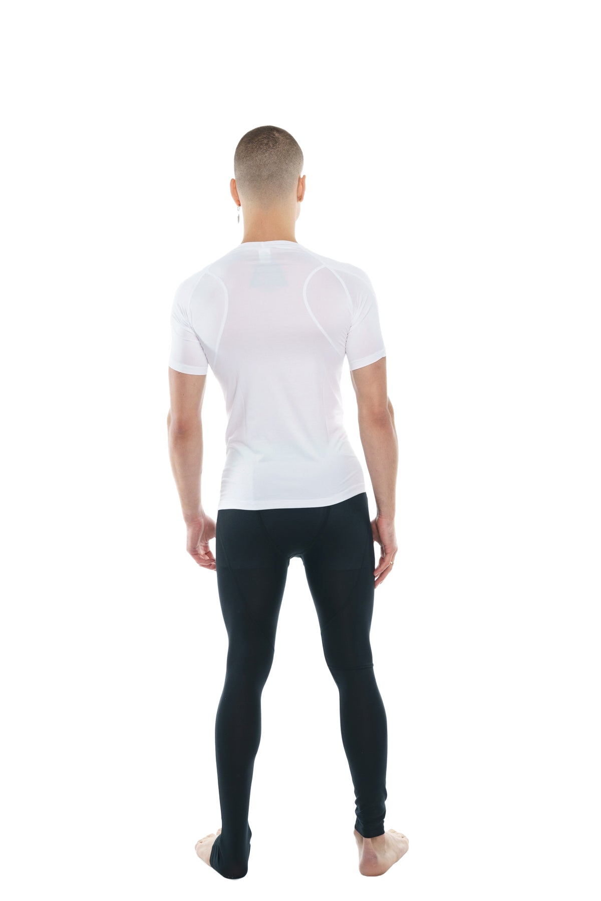 Designer Raglan Crew-Neck Tee – Arctic White
