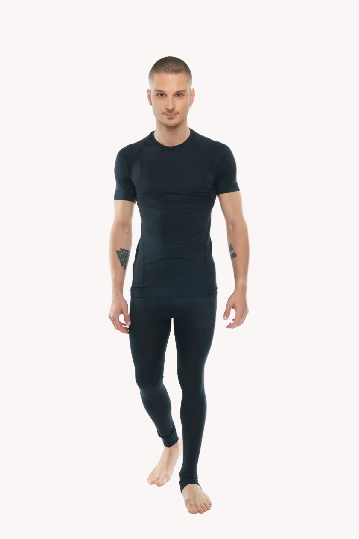 Designer Raglan Crew-Neck Tee – Carbon Black