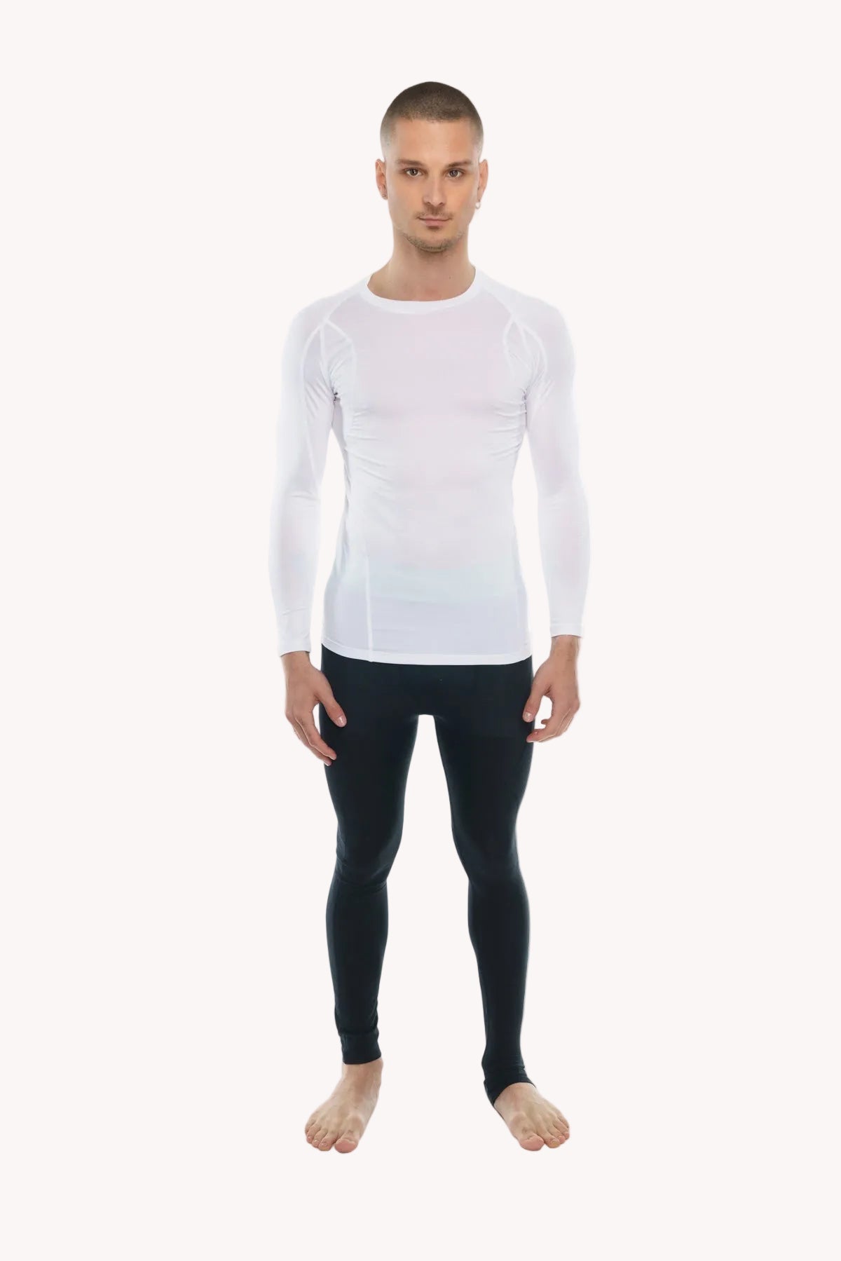 Designer Raglan Long Sleeve Tee – Arctic White