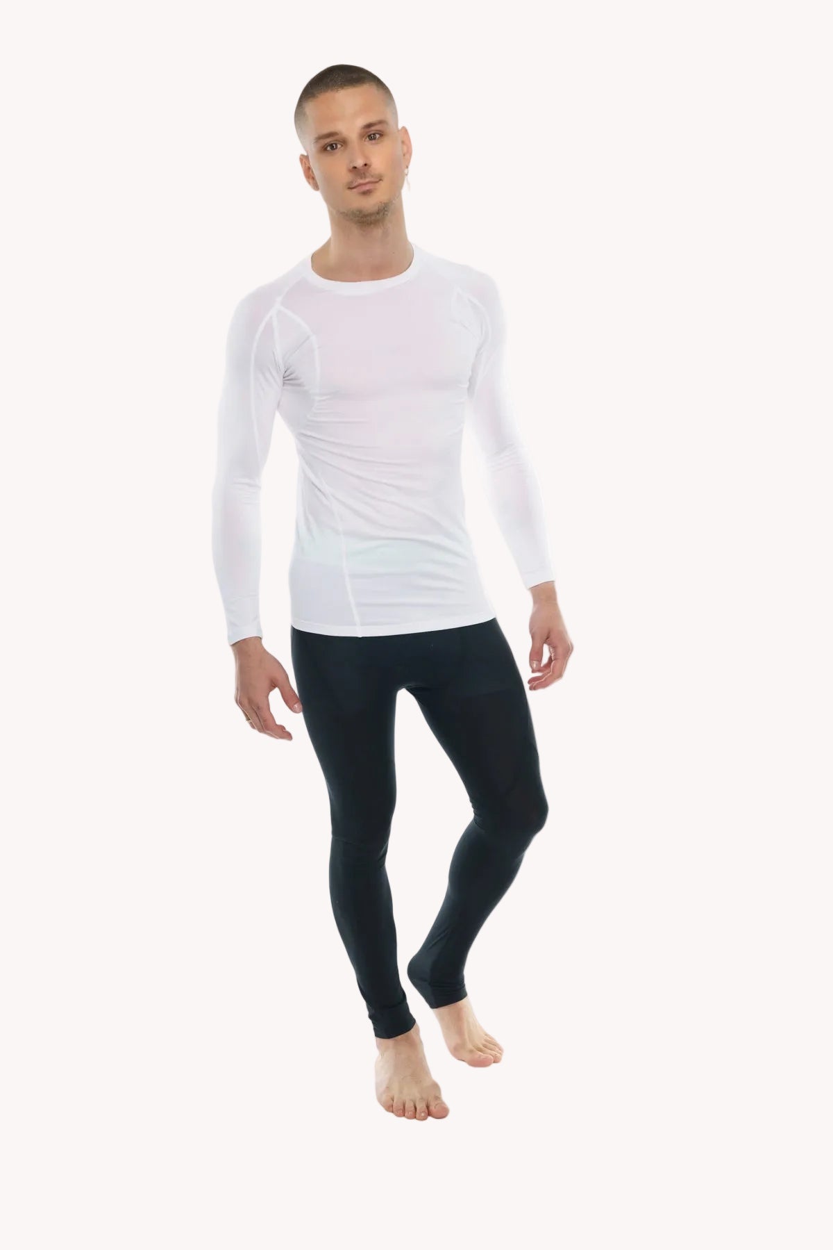 Designer Raglan Long Sleeve Tee – Arctic White