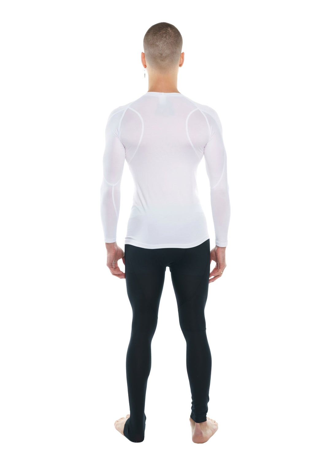 Designer Raglan Long Sleeve Tee – Arctic White