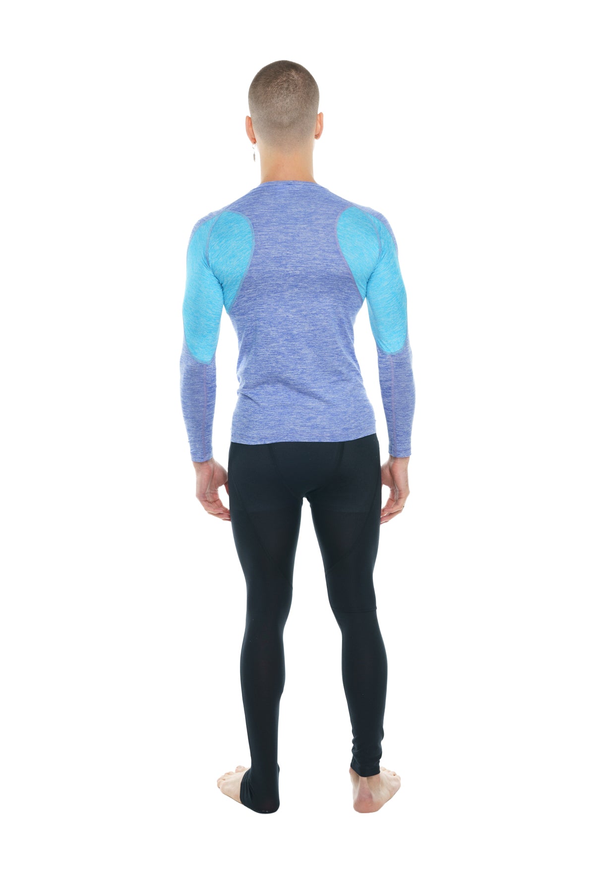 Designer Raglan Long Sleeve Tee – Lavender with Coral Accent
