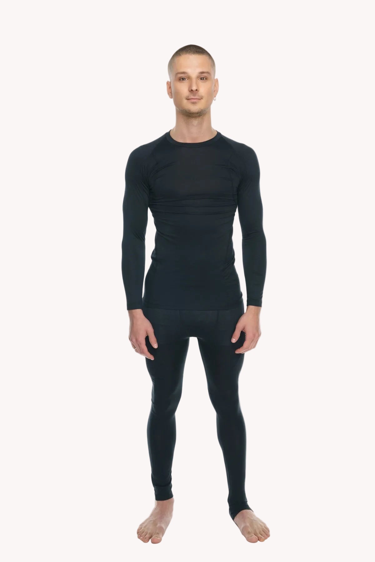 Designer Raglan Long Sleeve Tee – Carbon Black