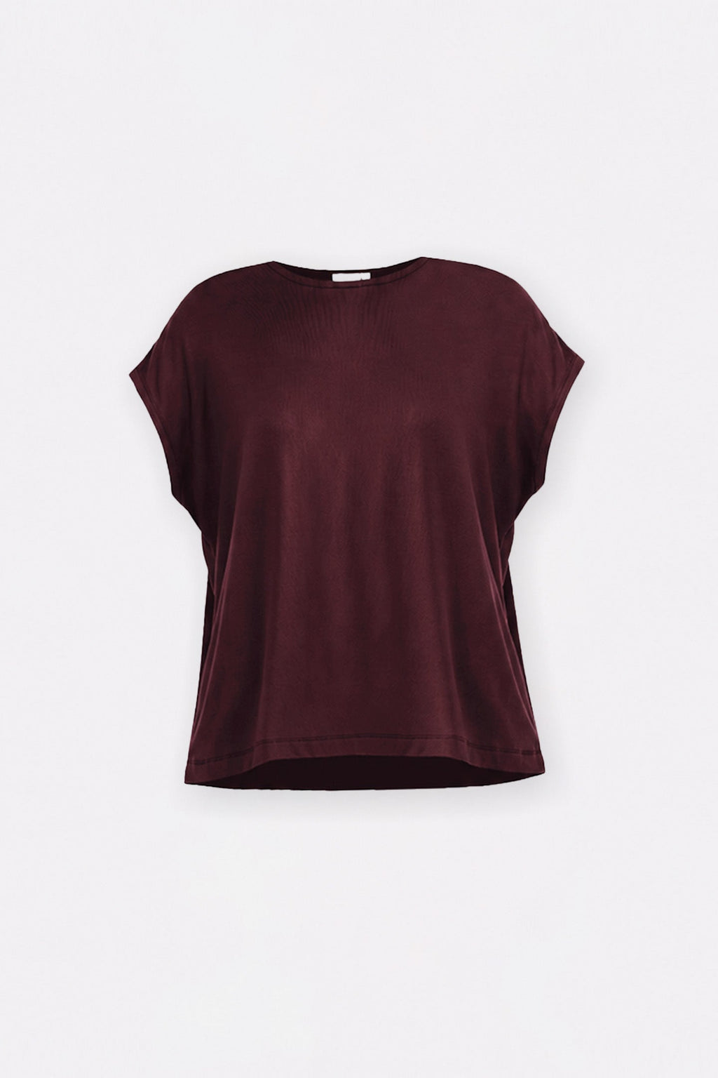 Relaxed Modal Tee – Midnight Merlot