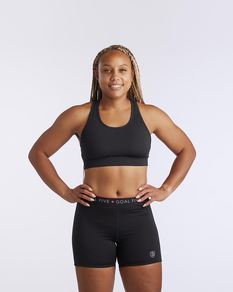 99'er Padded Cross-Back Sports Bra