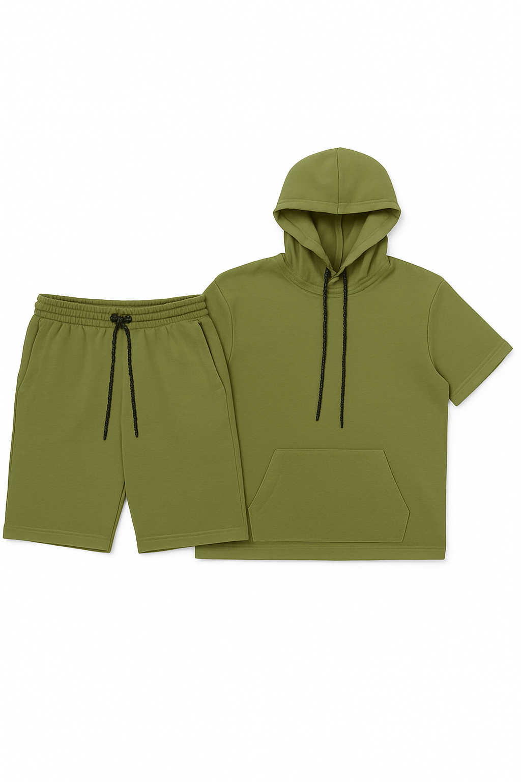 Core Short Sleeve Hoodie & Shorts Set