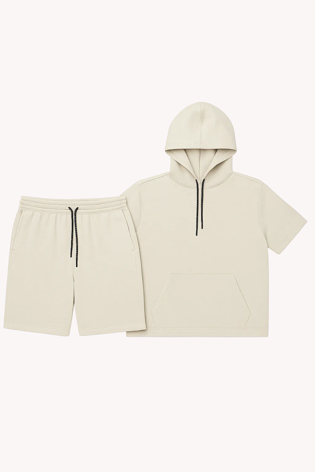 Core Short Sleeve Hoodie & Shorts Set