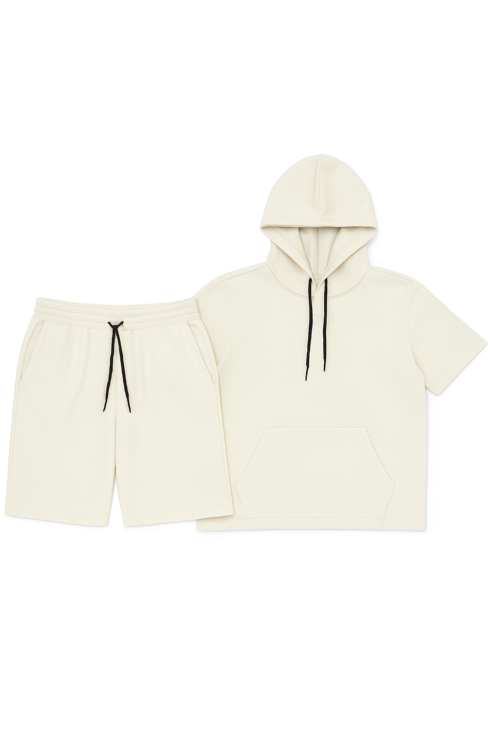 Core Short Sleeve Hoodie & Shorts Set
