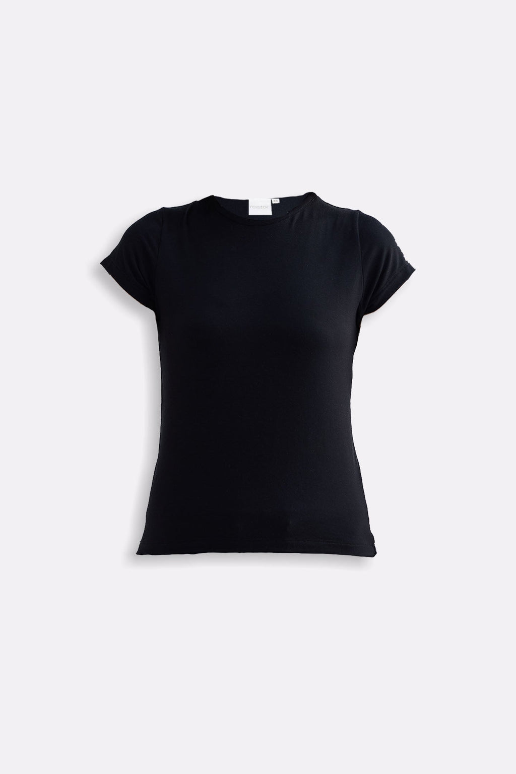 Essential Modal Crew Tee – Black