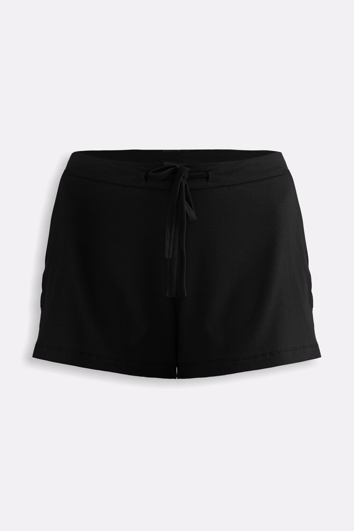 Essential Modal Knit Shorts – Black