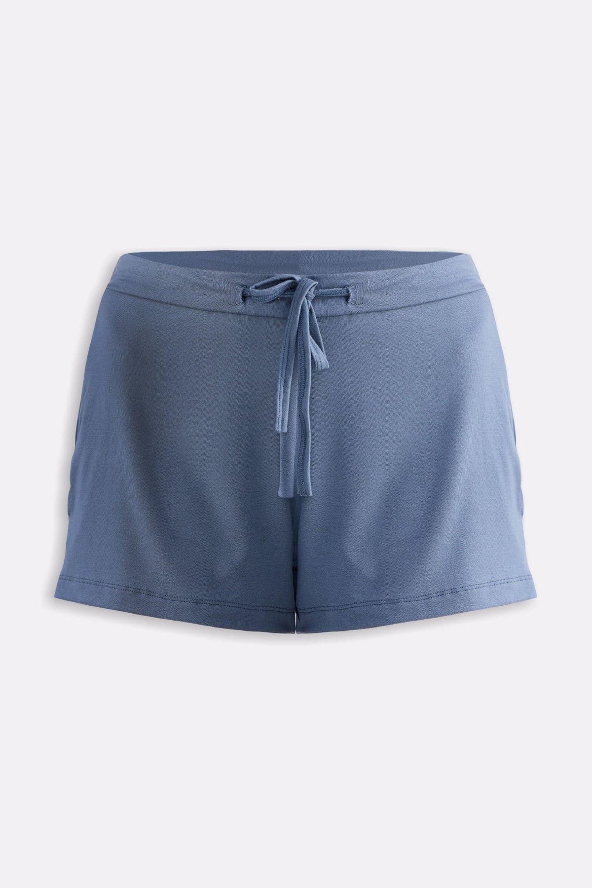 Essential Modal Knit Shorts – Blue