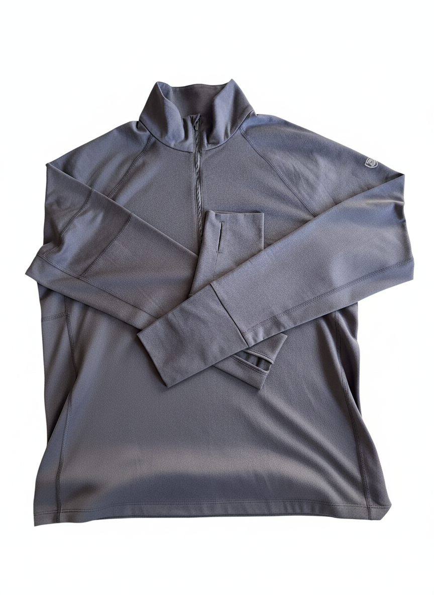 Foudy Mid-Weight Half-Zip Long Sleeve Top