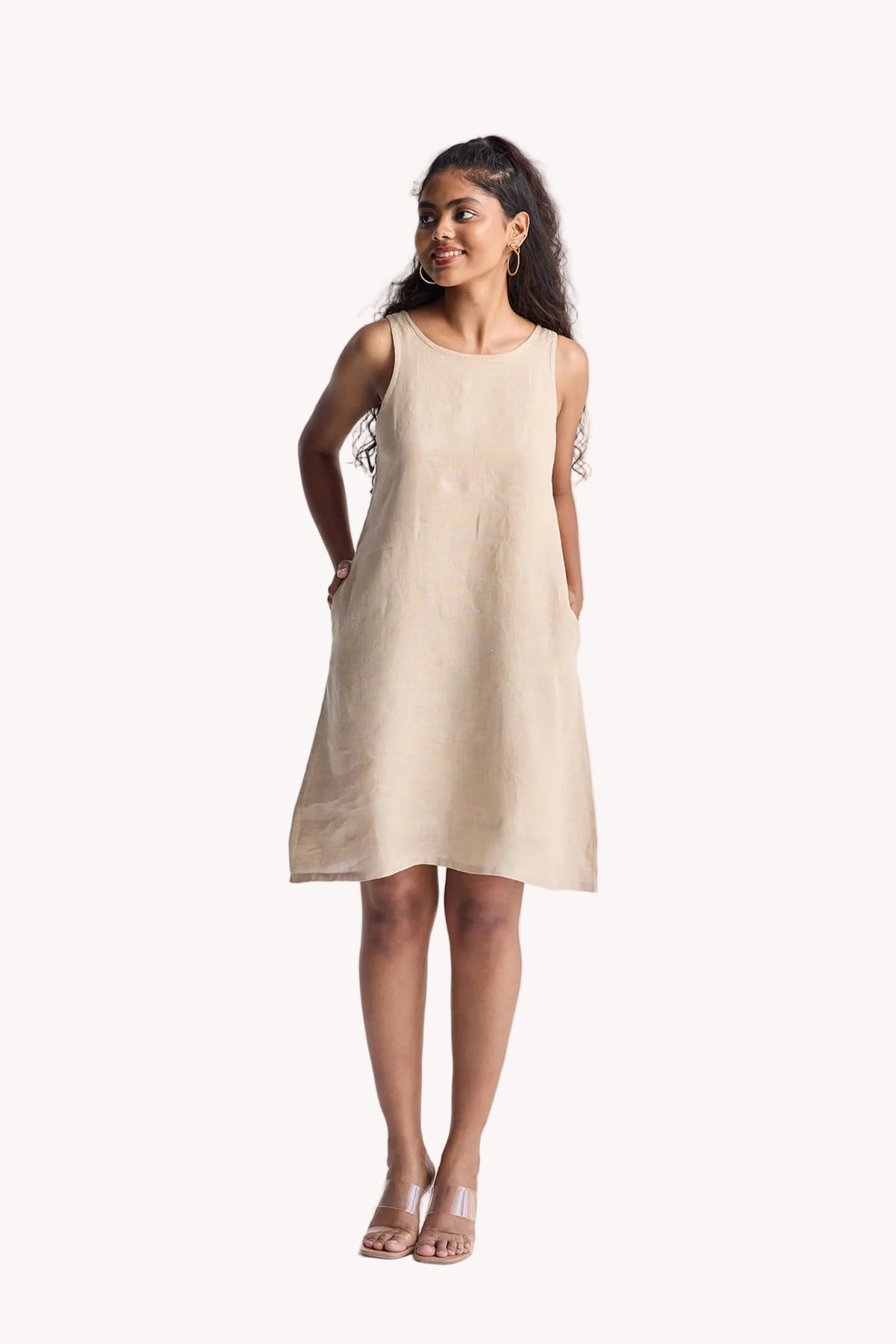 Hemp Lace-Back Dress