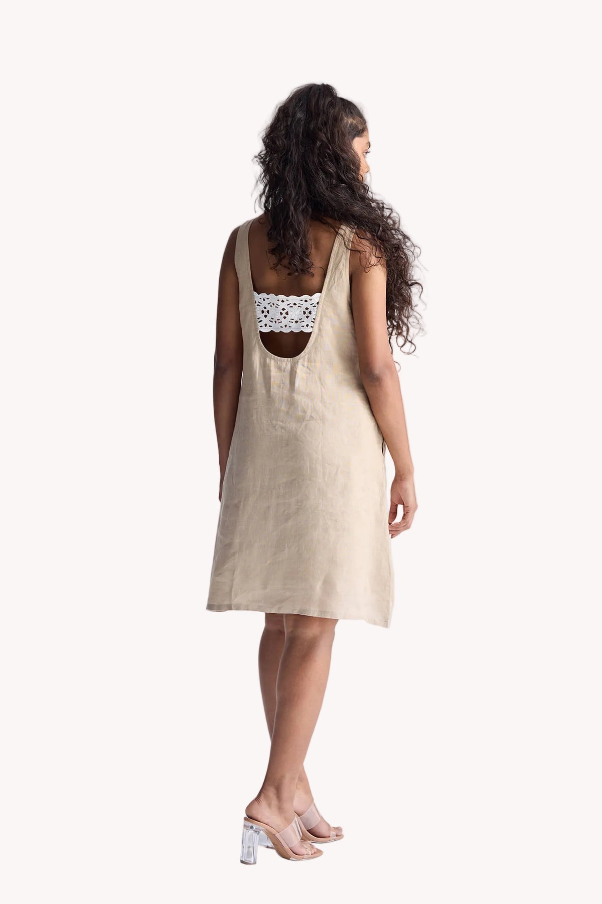 Hemp Lace-Back Dress