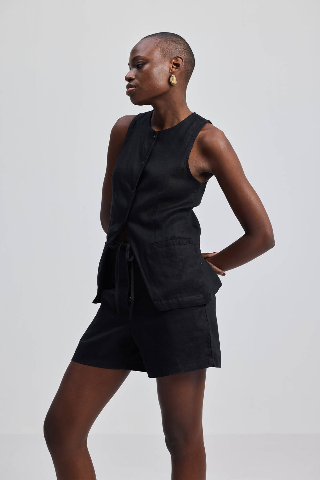 Hemp Everyday Shorts – Black