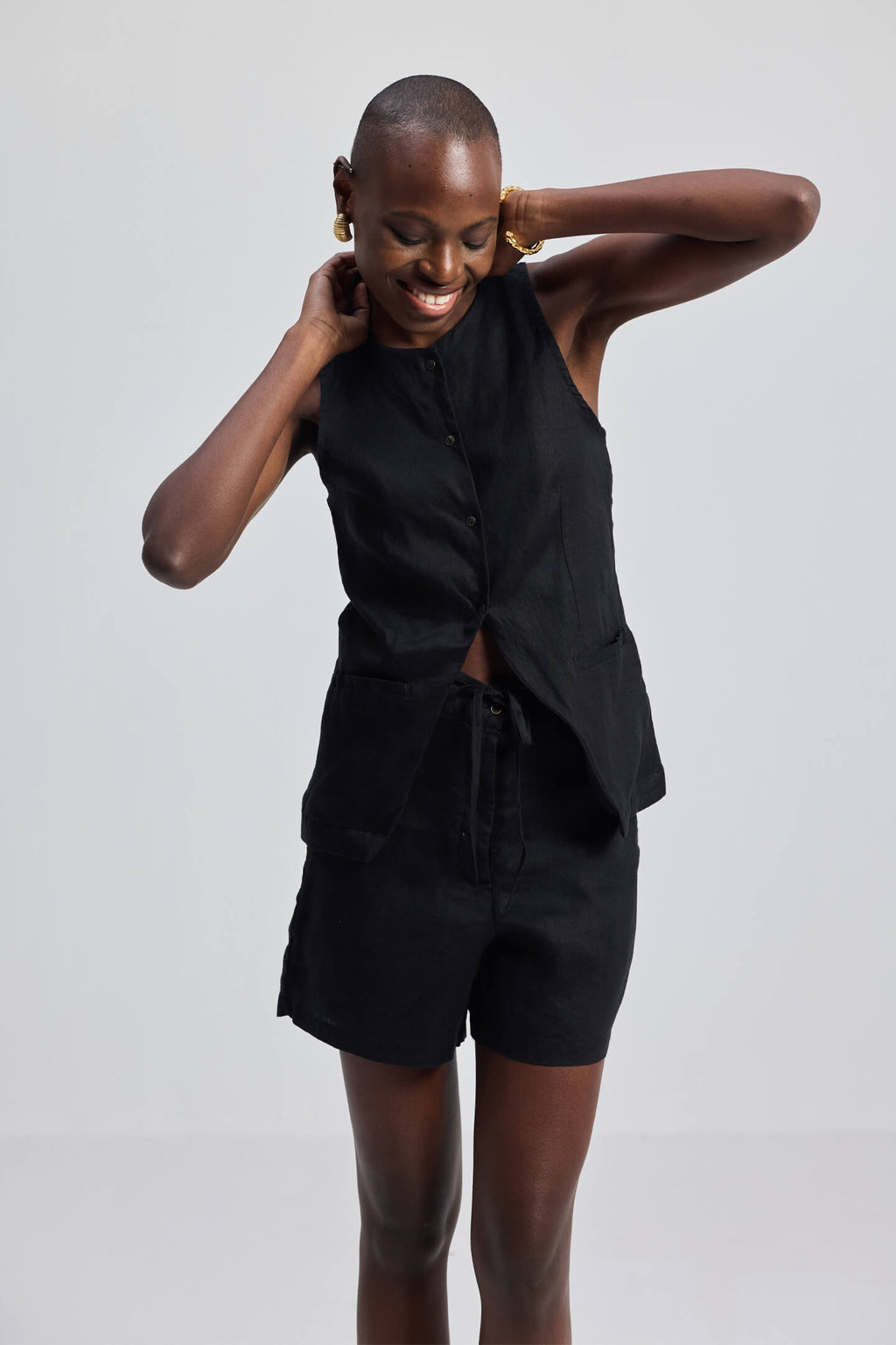 Hemp Everyday Shorts – Black