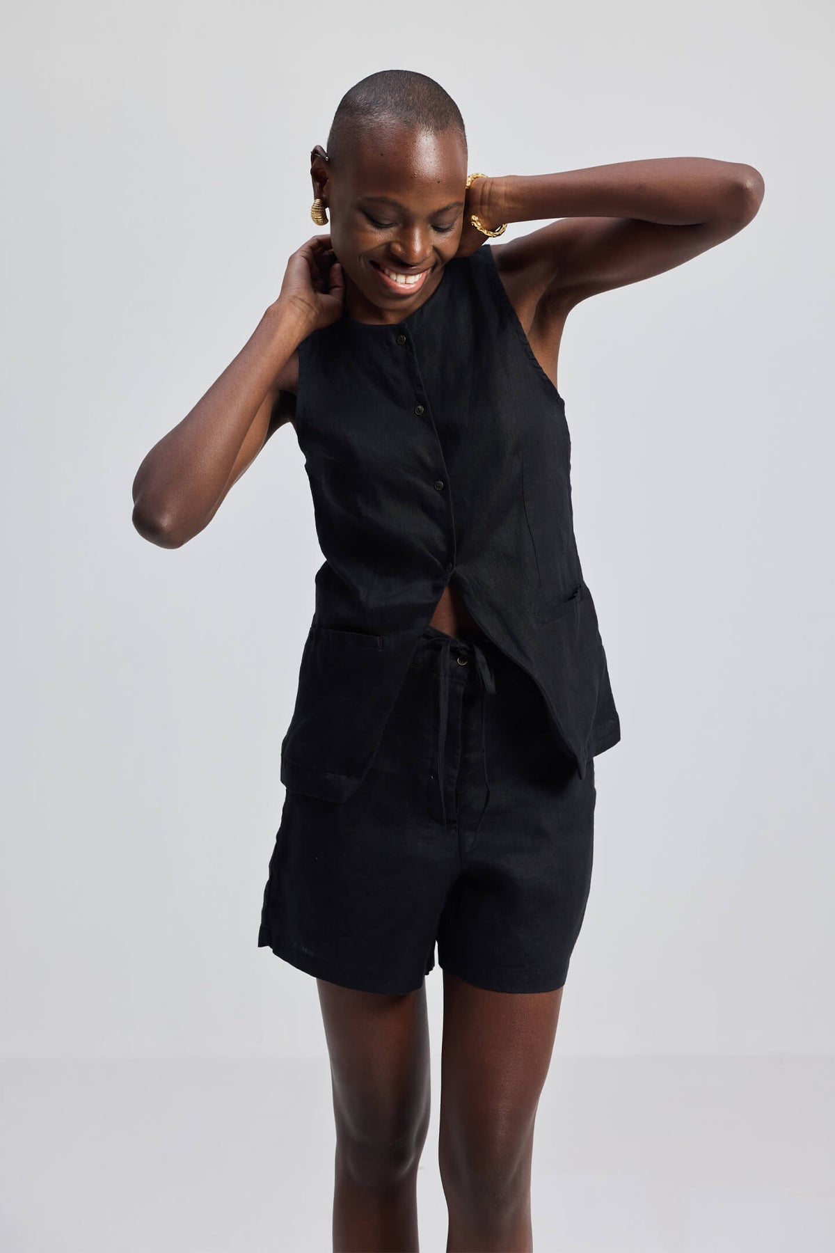 Hemp Everyday Shorts – Black