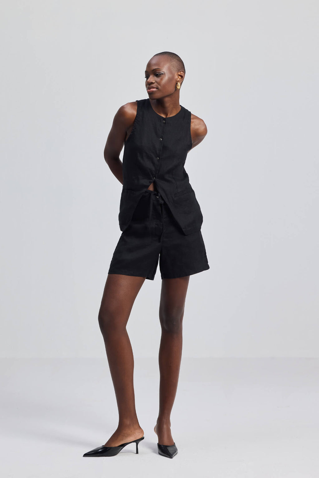 Hemp Everyday Shorts – Black
