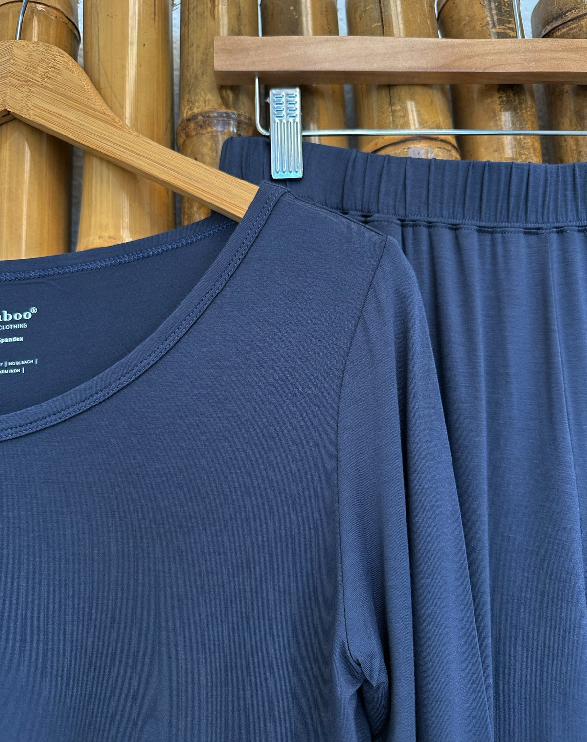 Bamboo Lounge Set – Long Sleeve Tee & Joggers