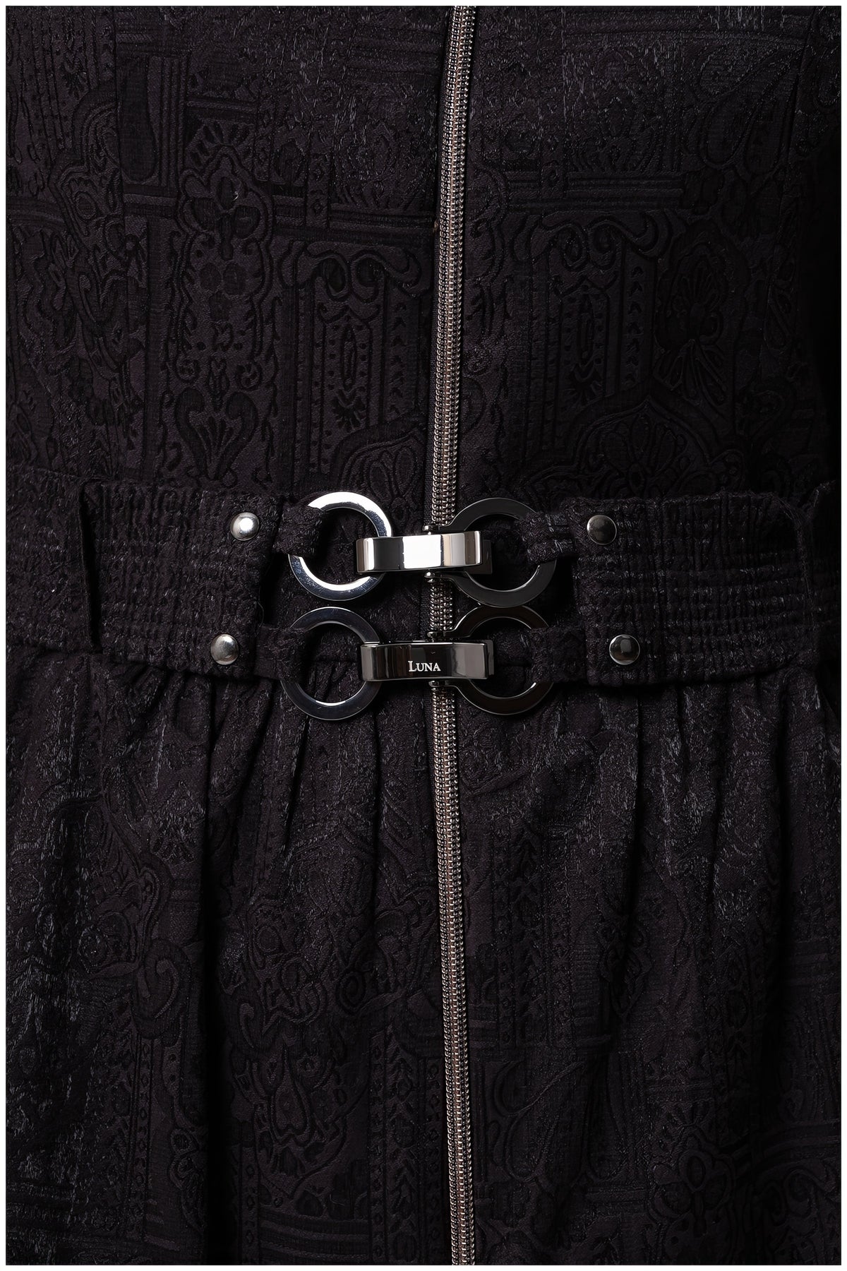 Iris Short Tailored Coat – Black