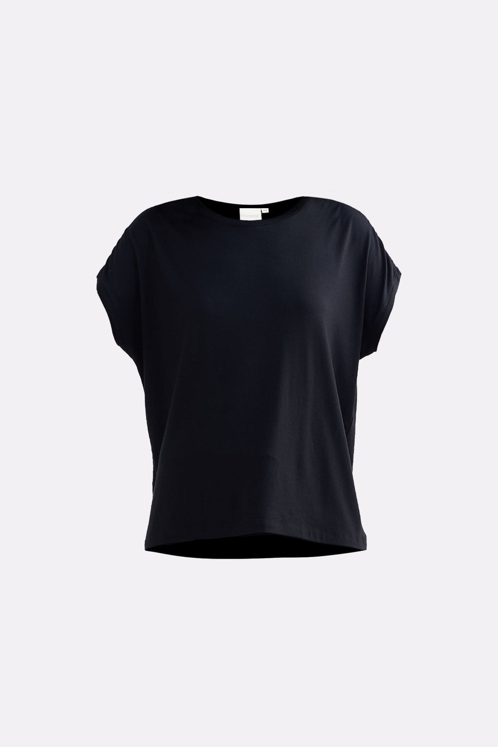 Relaxed Modal Tee – Black