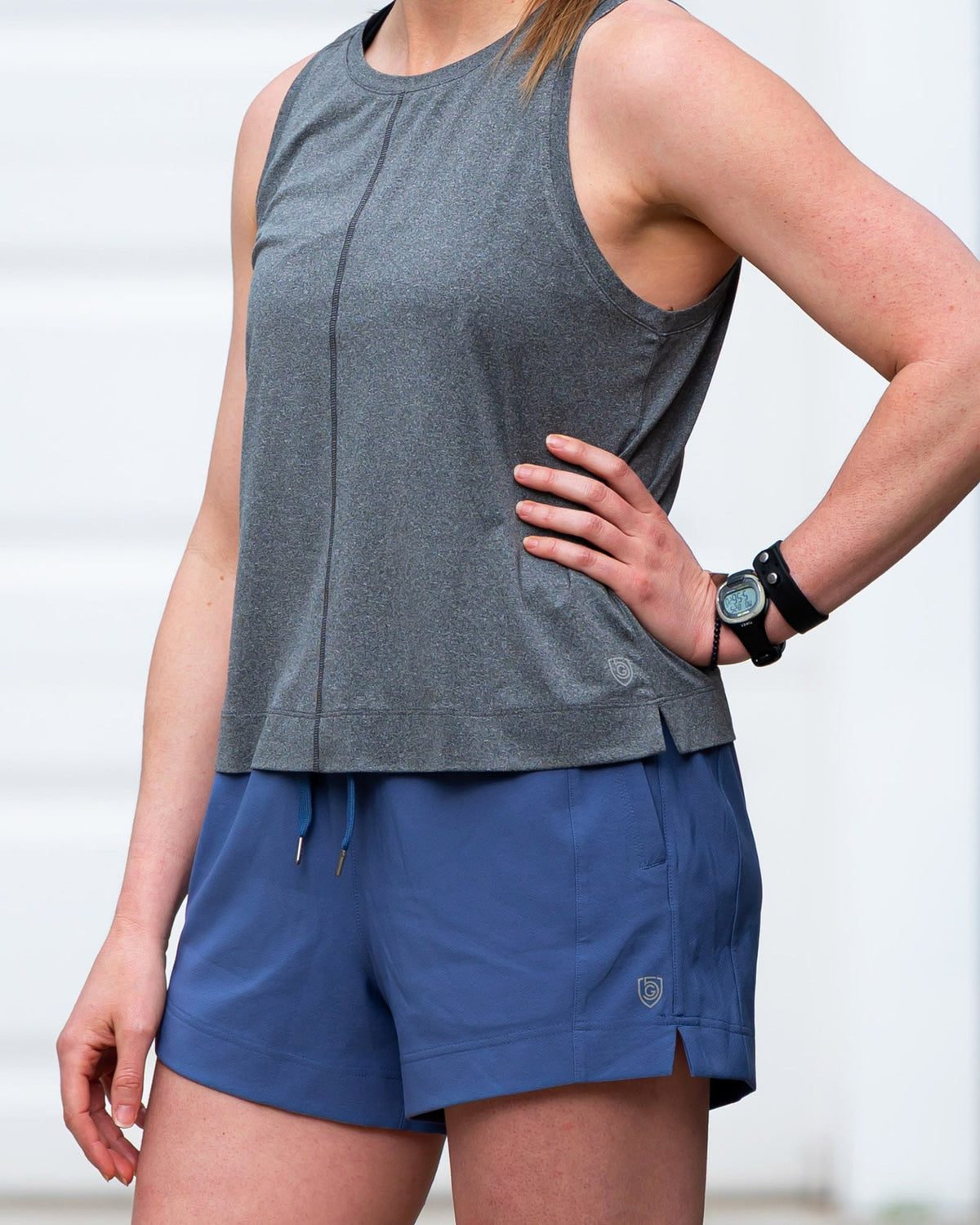 Boxy Mesh Crop Tank